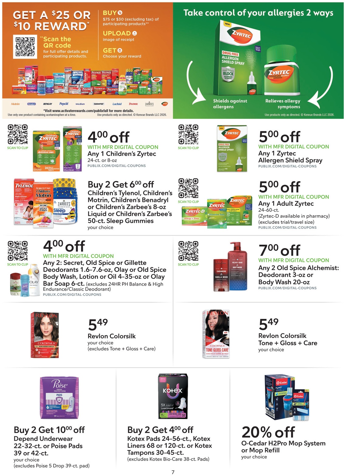 Publix Extra Savings Flyer Page 7