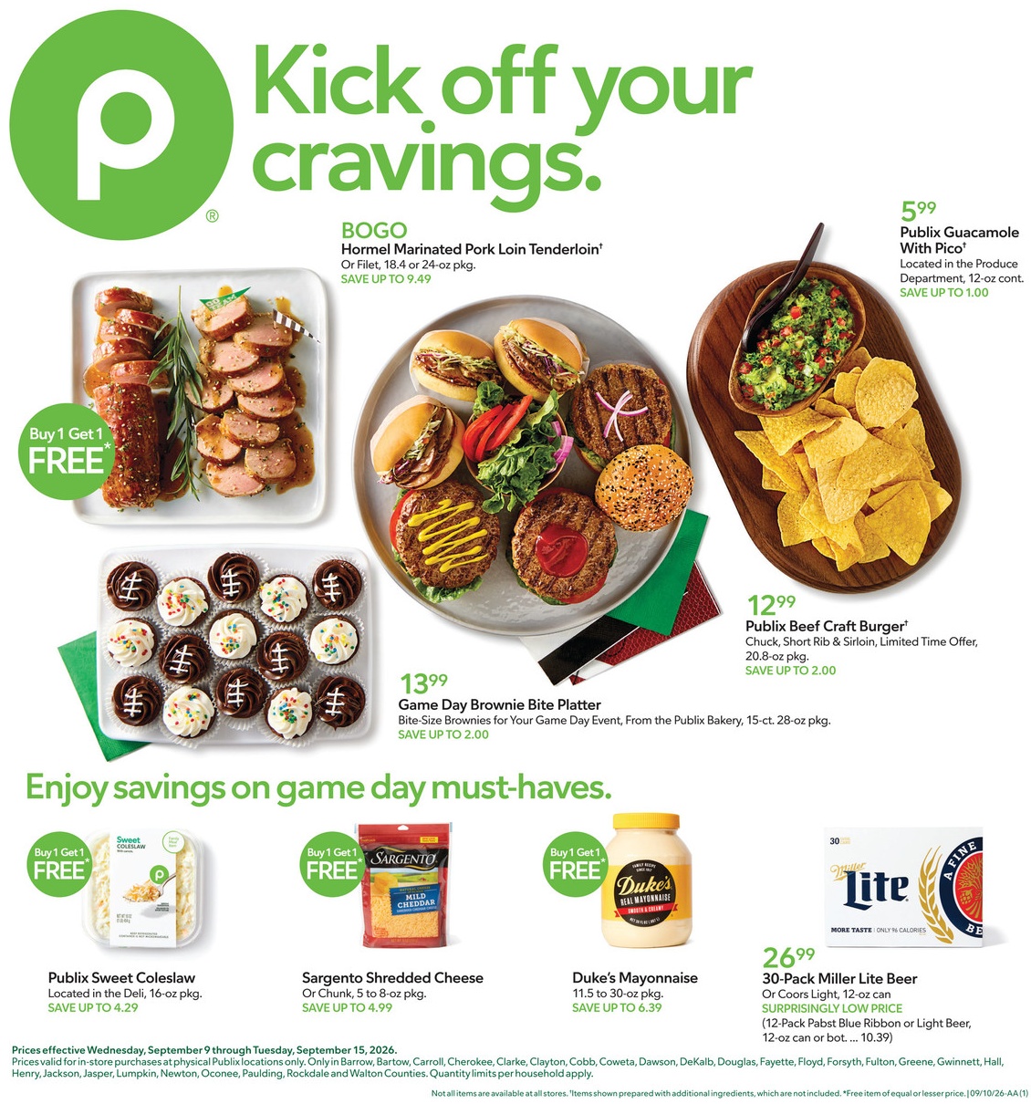 Publix Weekly Ad Page 1