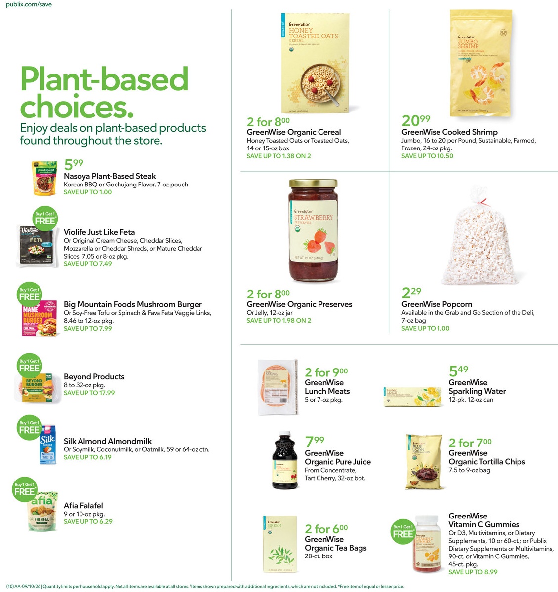 Publix Weekly Ad Page 10