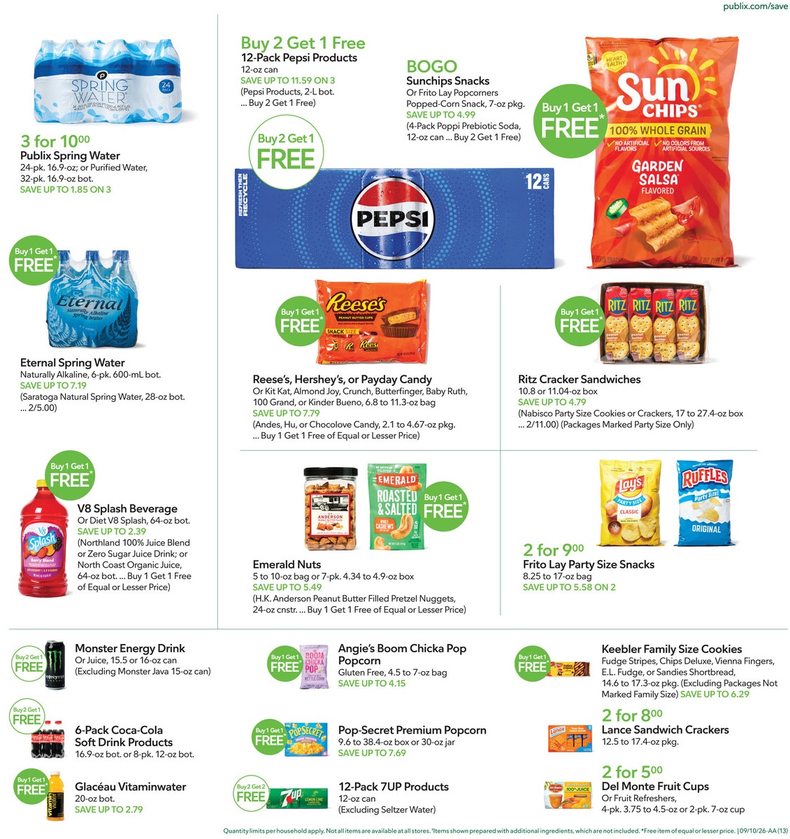 Publix Weekly Ad Page 13