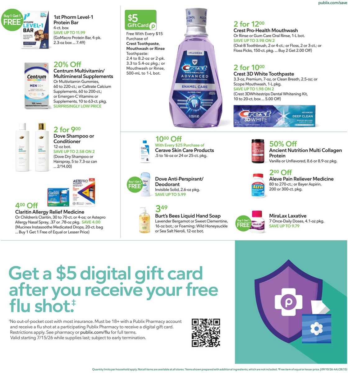 Publix Weekly Ad Page 15