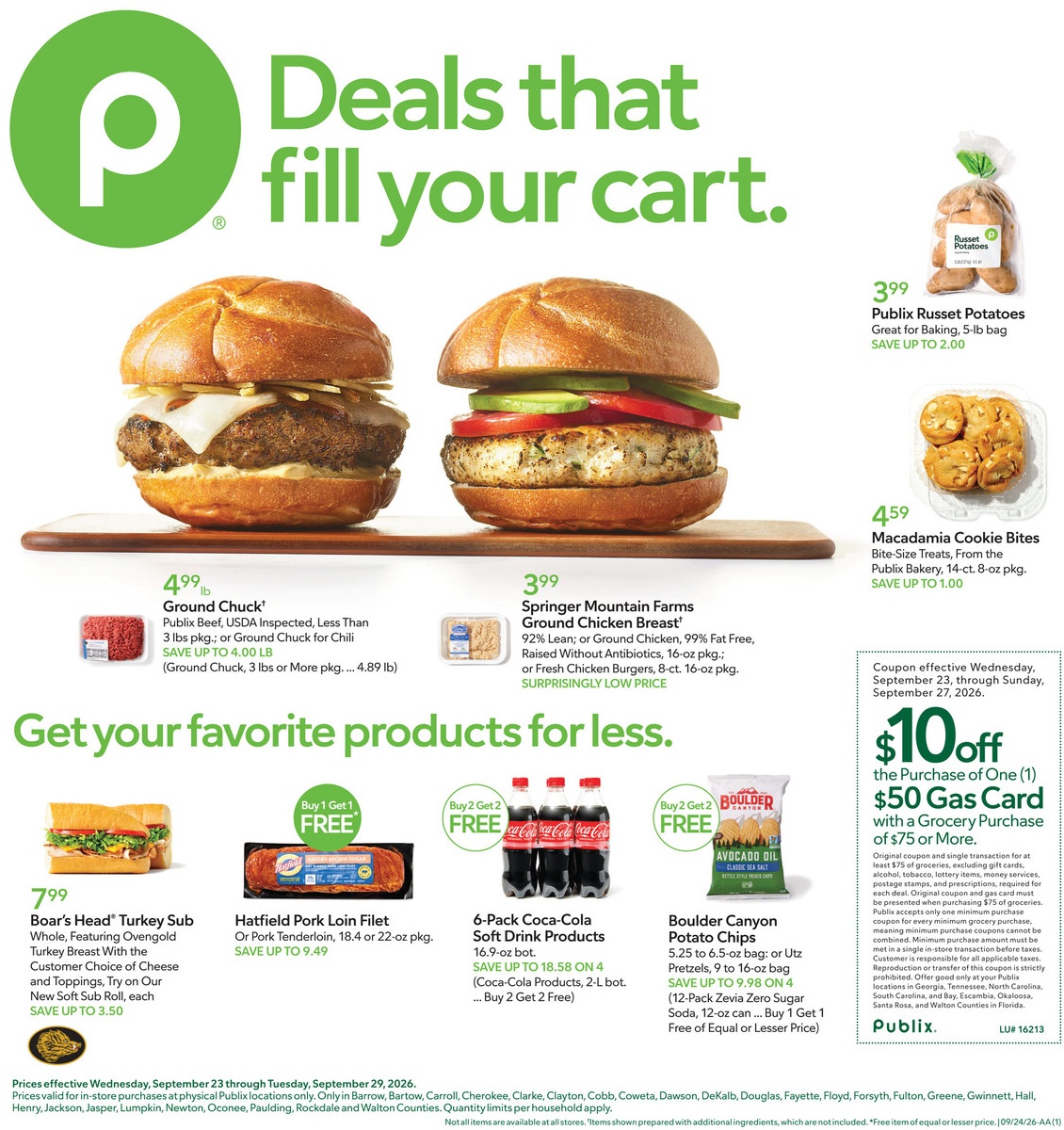 Publix Weekly Ad Page 1
