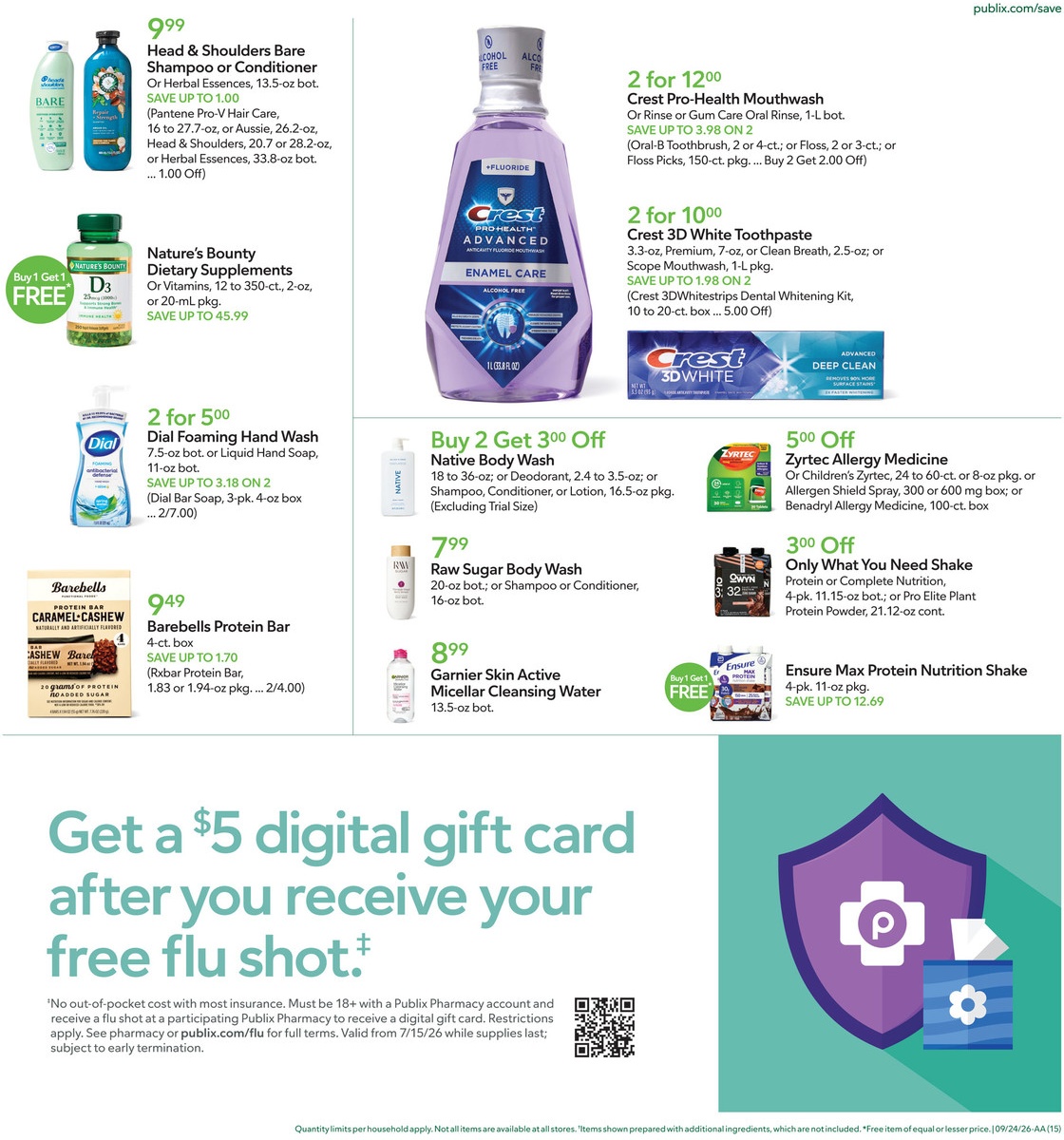 Publix Weekly Ad Page 15