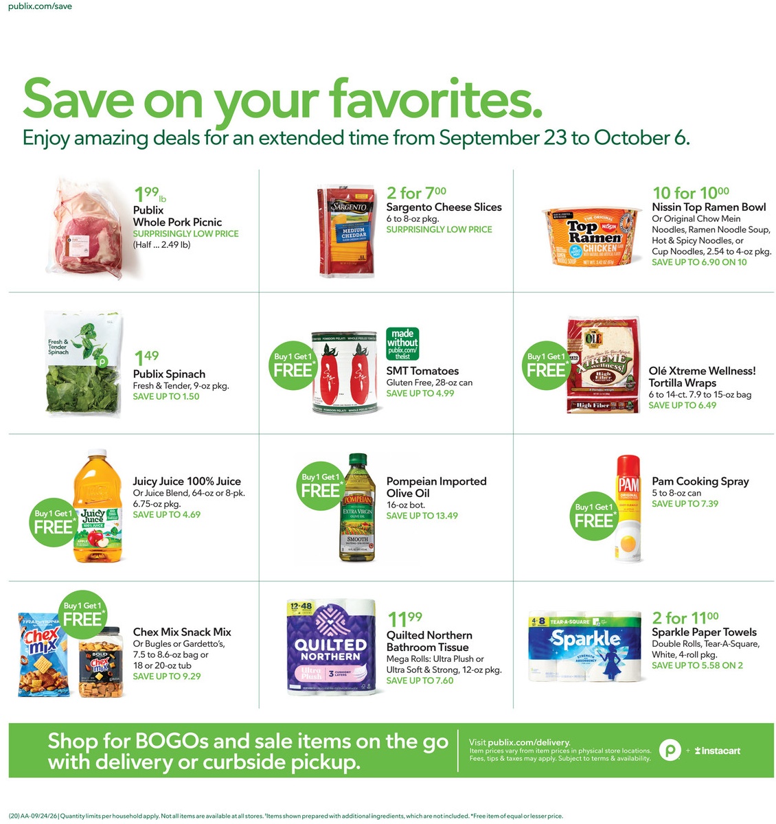 Publix Weekly Ad Page 20