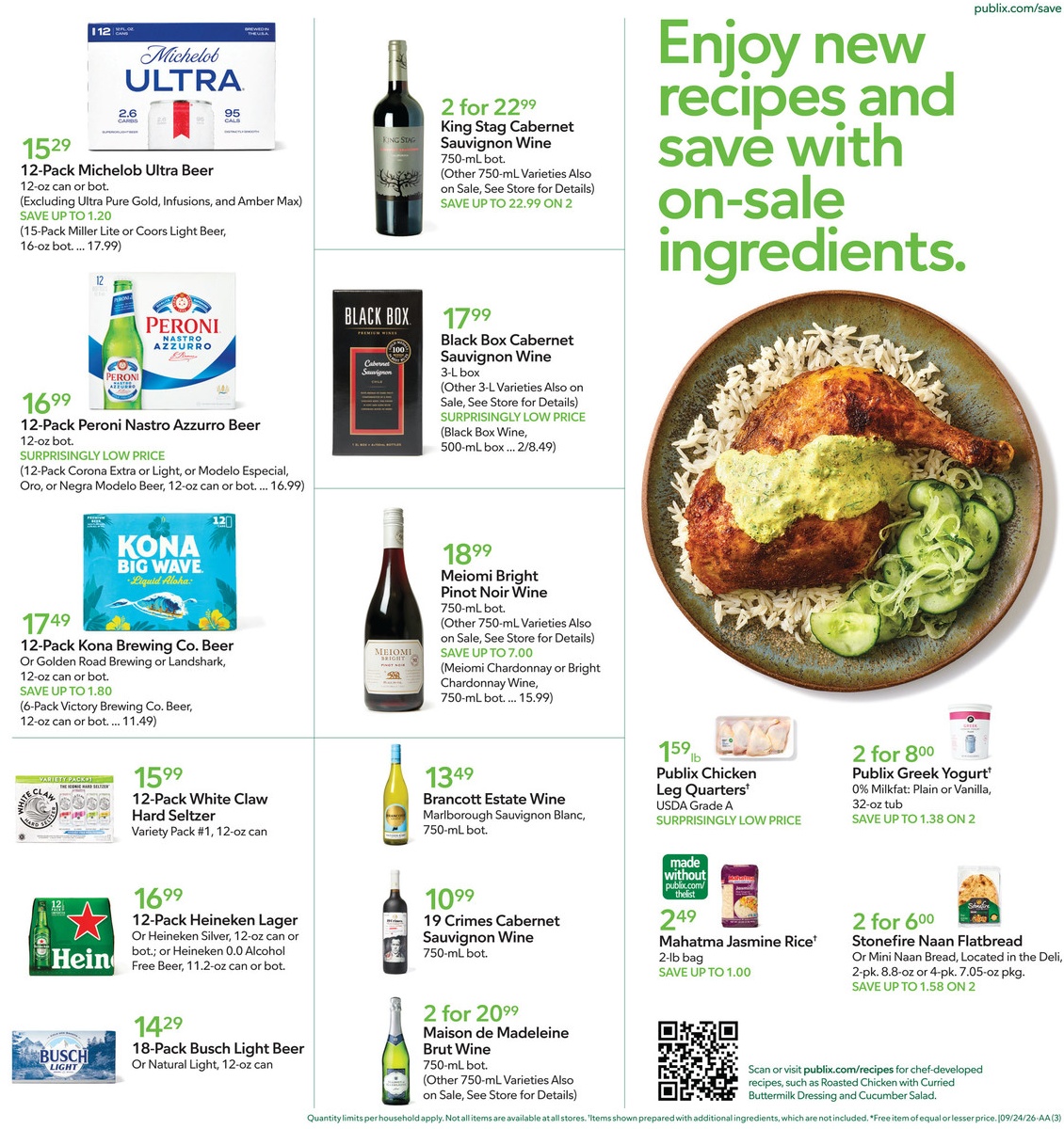 Publix Weekly Ad Page 3