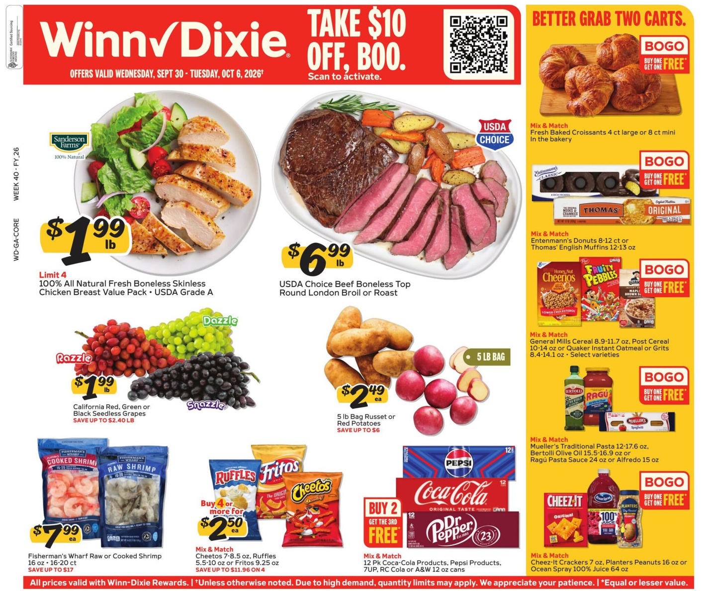 Winn-Dixie Weekly Ad Page 1