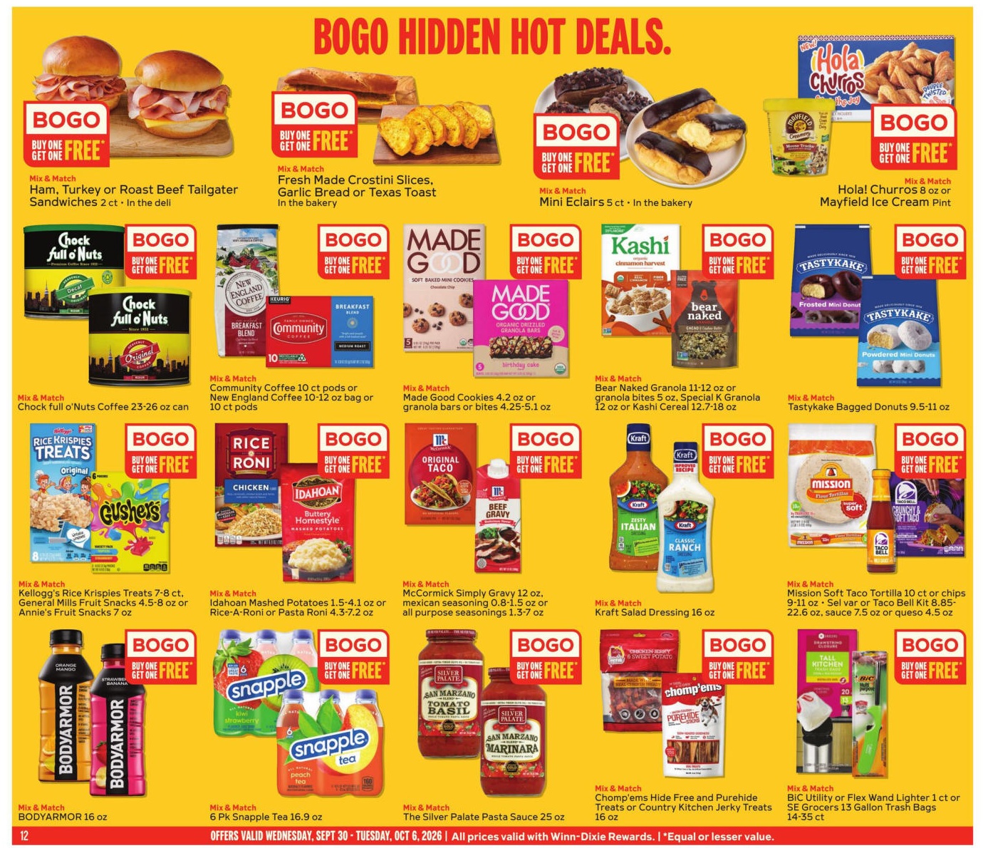 Winn-Dixie Weekly Ad Page 12