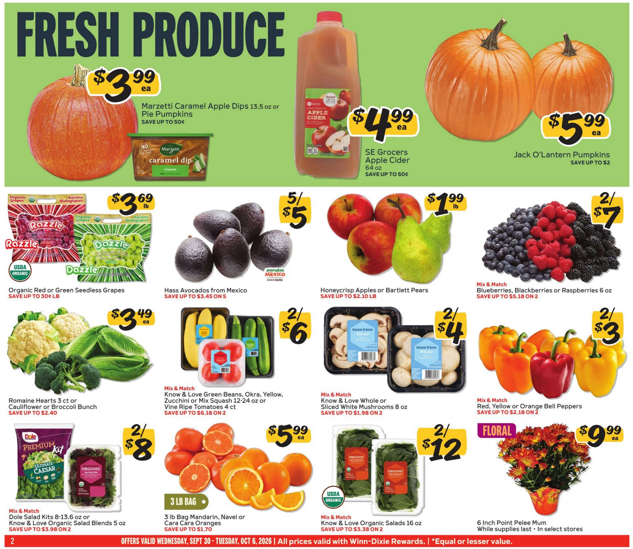 Winn-Dixie Weekly Ad Page 2