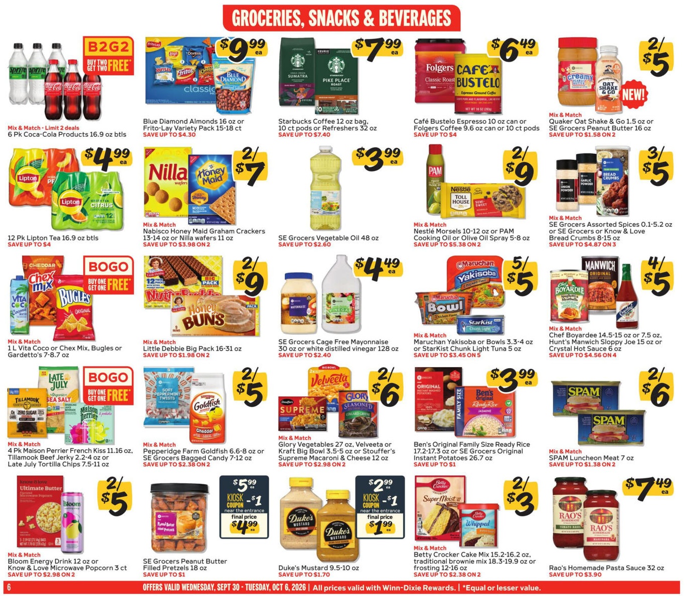 Winn-Dixie Weekly Ad Page 6