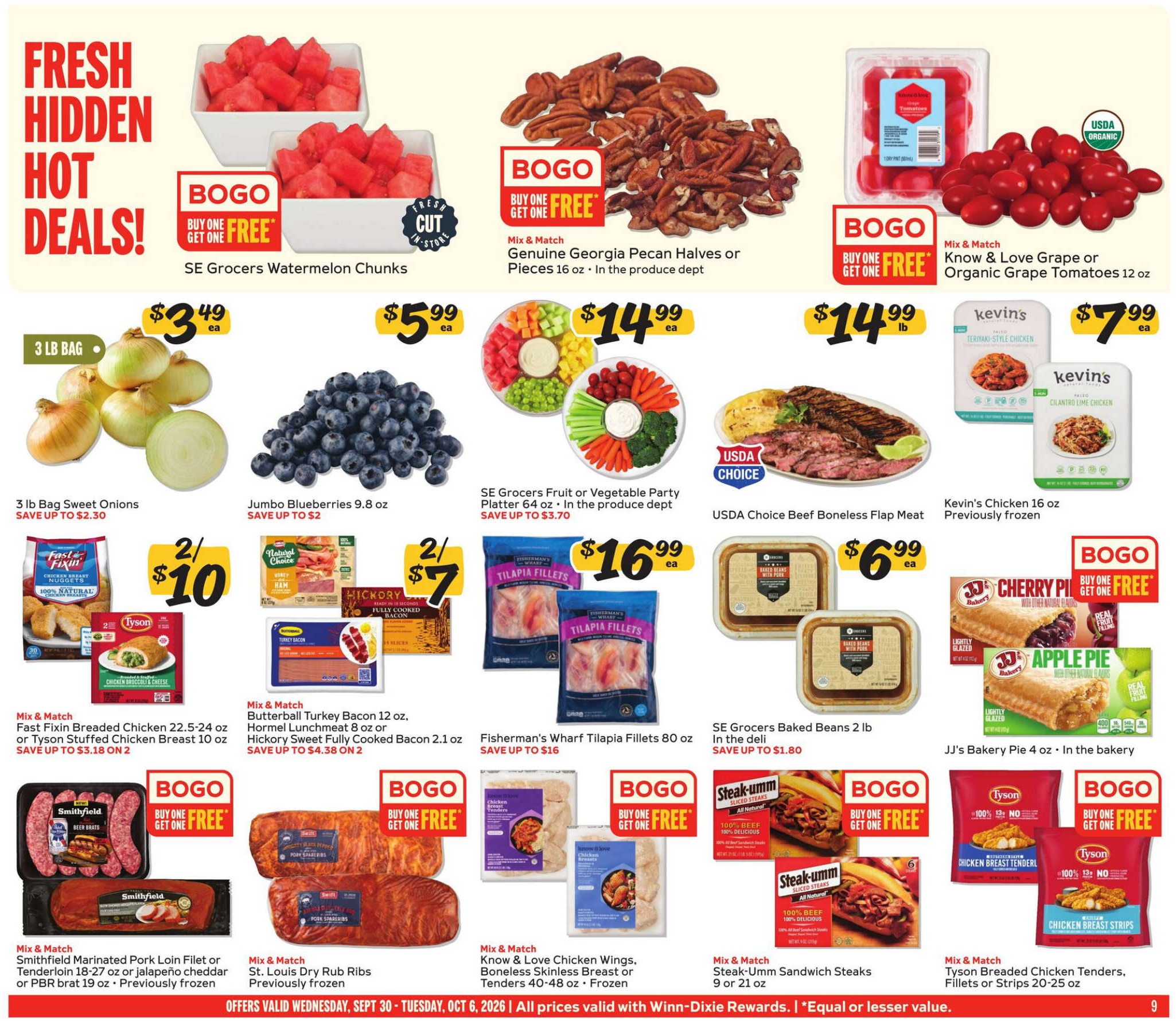 Winn-Dixie Weekly Ad Page 9