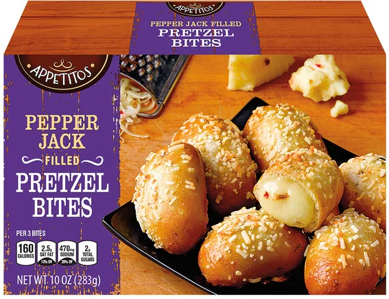 Appetitos Pepper Jack Filled Pretzel Bites