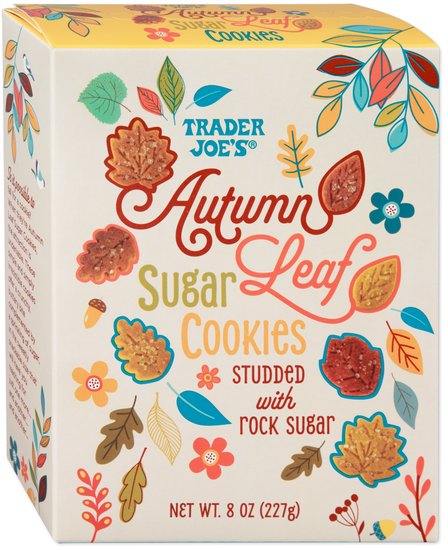Trader Joe's Autumn Leaf Sugar Cookies