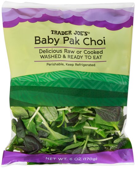 Trader Joe's Baby Pak Choi