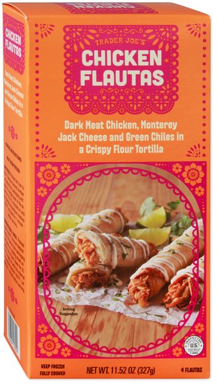 Trader Joe's Chicken Flautas
