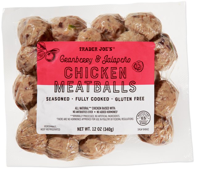 Trader Joe's Cranberry Jalapeño Chicken Meatballs