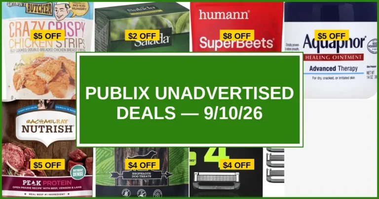 Publix Unadvertised