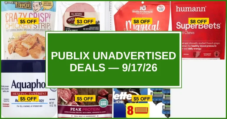 Publix Unadvertised