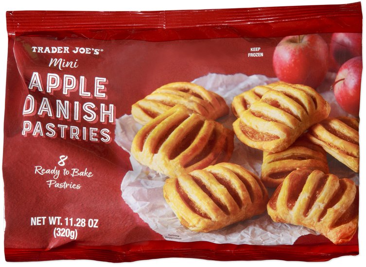 Trader Joe's Mini Apple Danish Pastries