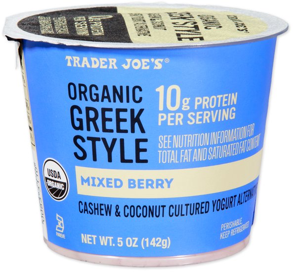 Mixed Berry Greek Style Cashew & Coconut Yogurt Alternative product packaging
