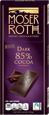 Moser Roth Chocolate Bars
