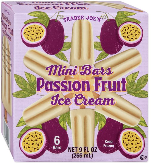 Passion Fruit Mini Ice Cream Bars - official