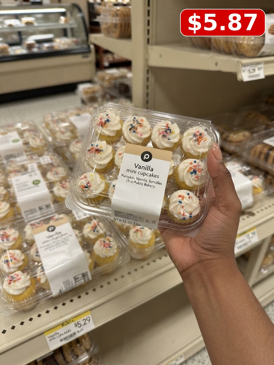 Publix Bakery Mini Vanilla Cupcakes