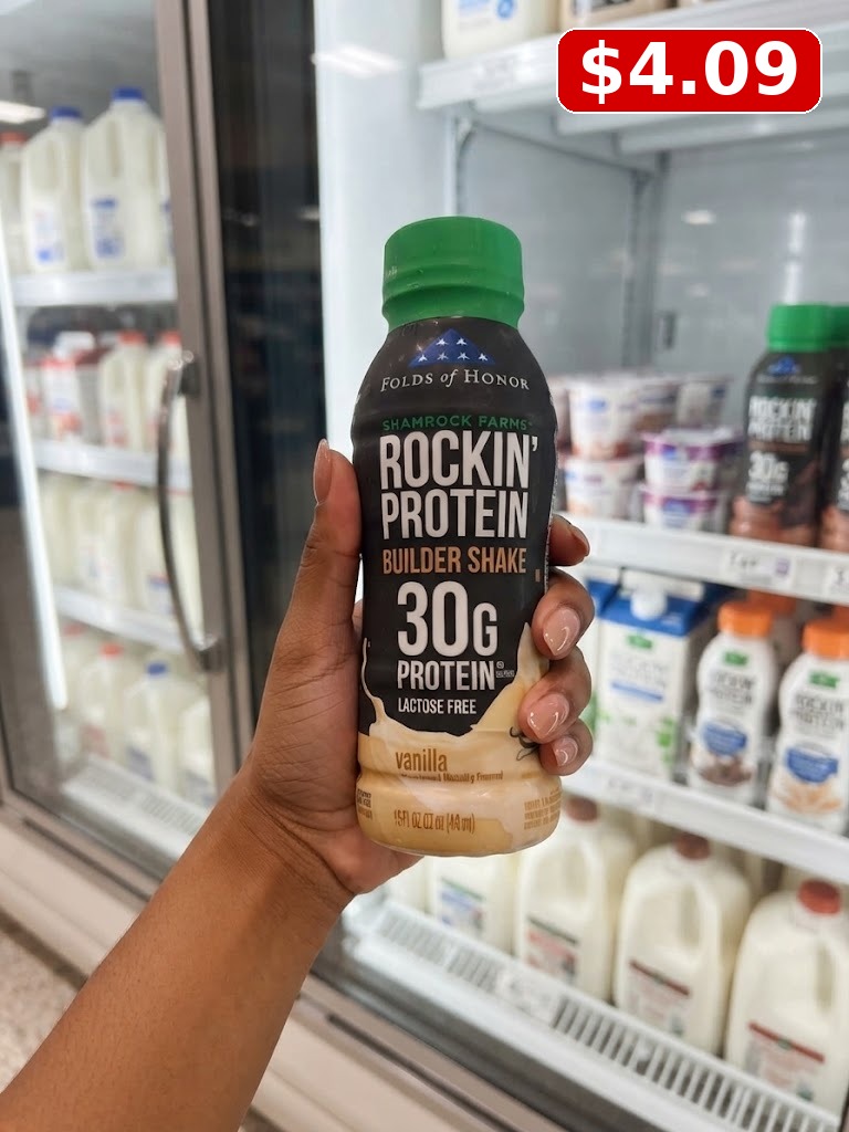 Rockin' Protein Builder Vanilla Protein Shake