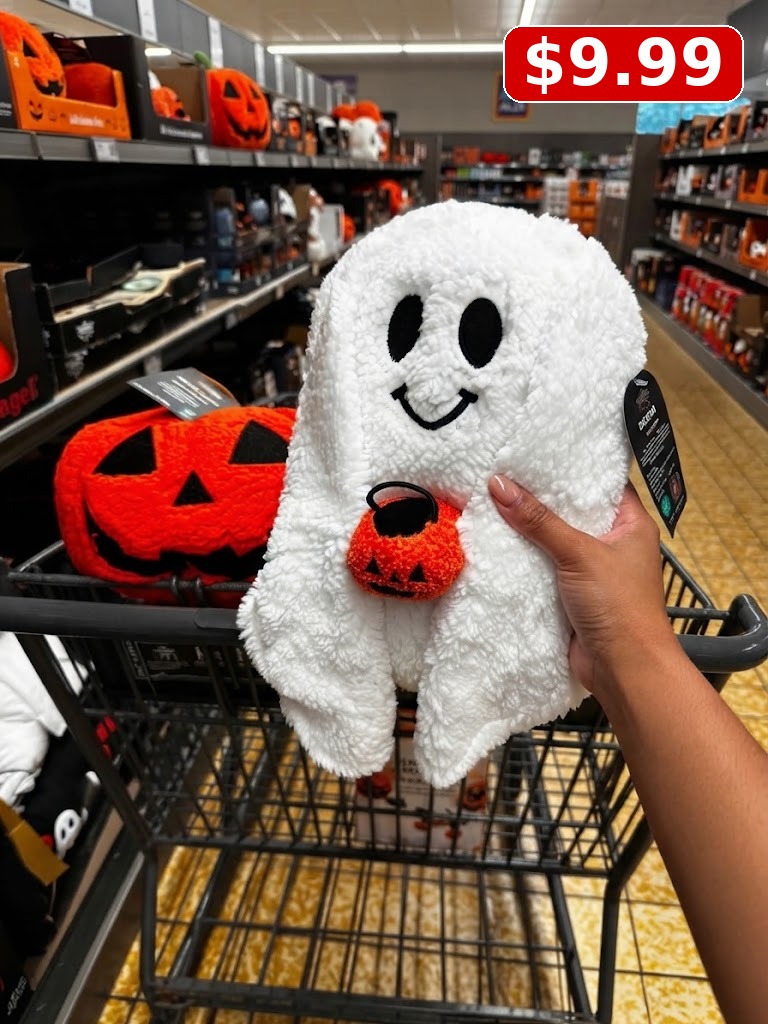The Halloween Collection Halloween Pillow, Sheet Ghost