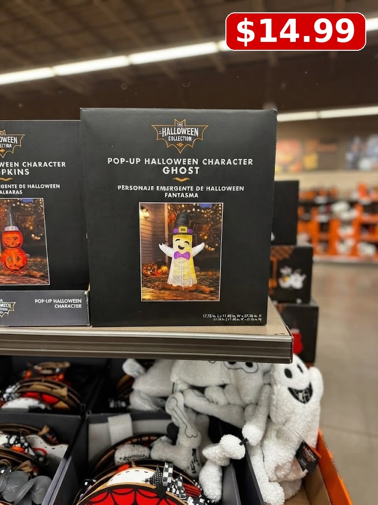 The Halloween Collection Pop-Up Halloween Character, Pumpkin