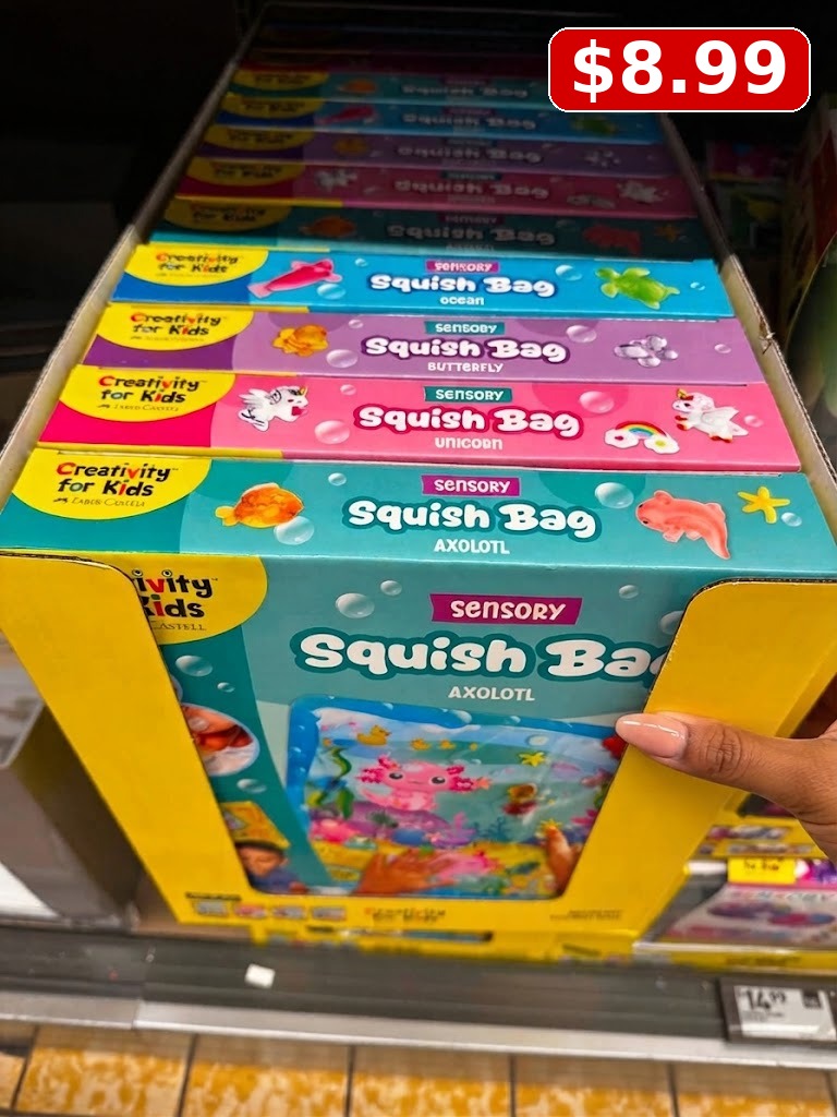 Creativity For Kids Sensory Squish Bag, Ocean