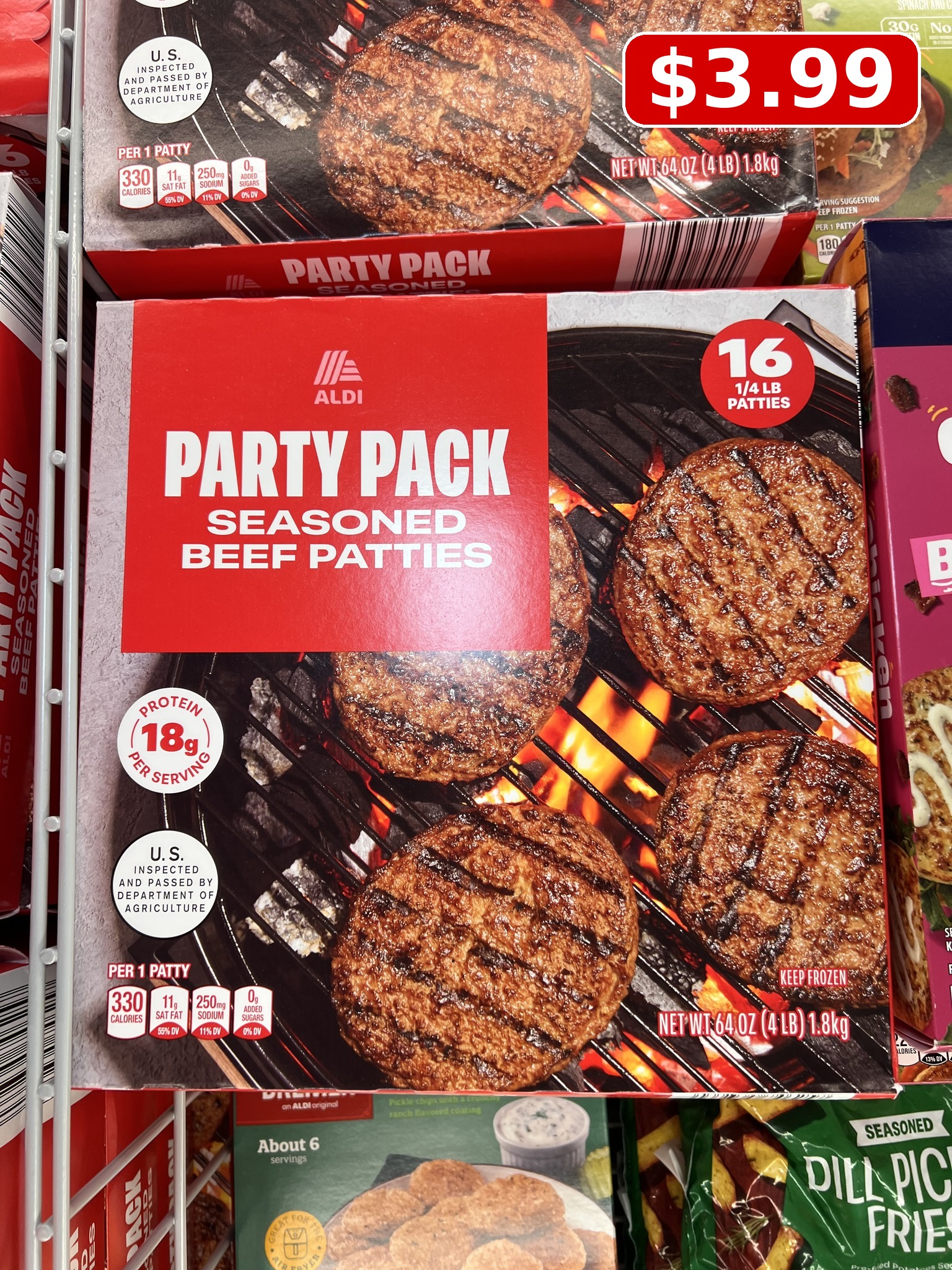 Seasoned Chicken Patties, Mediterranean