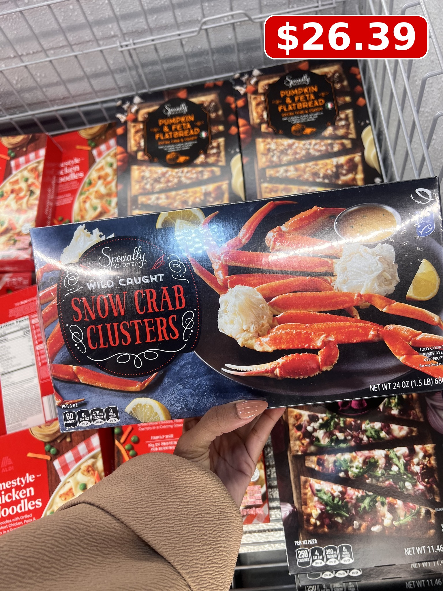 Specially Selected Wild Caught Snow Crab Clusters