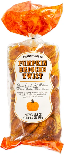 Pumpkin Brioche Twist