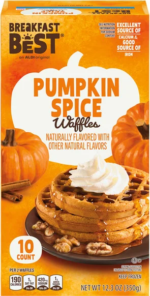 Pumpkin Spice Waffles