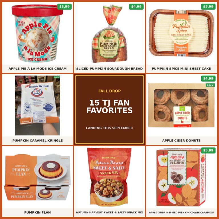 15 Trader Joe’s Fan Favorites Coming This September