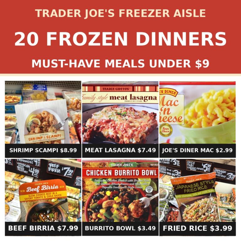 20 Must-Have Frozen Dinners from Trader Joe’s