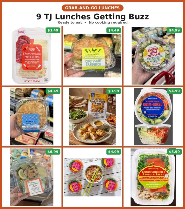9 Trader Joe’s Grab-And-Go Lunches Getting Buzz Right Now