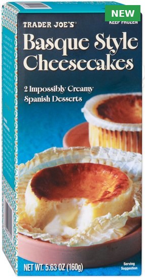Trader Joe's Basque Style Cheesecakes