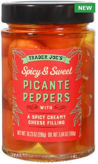 Trader Joe's Spicy & Sweet Picanté Peppers - NEW