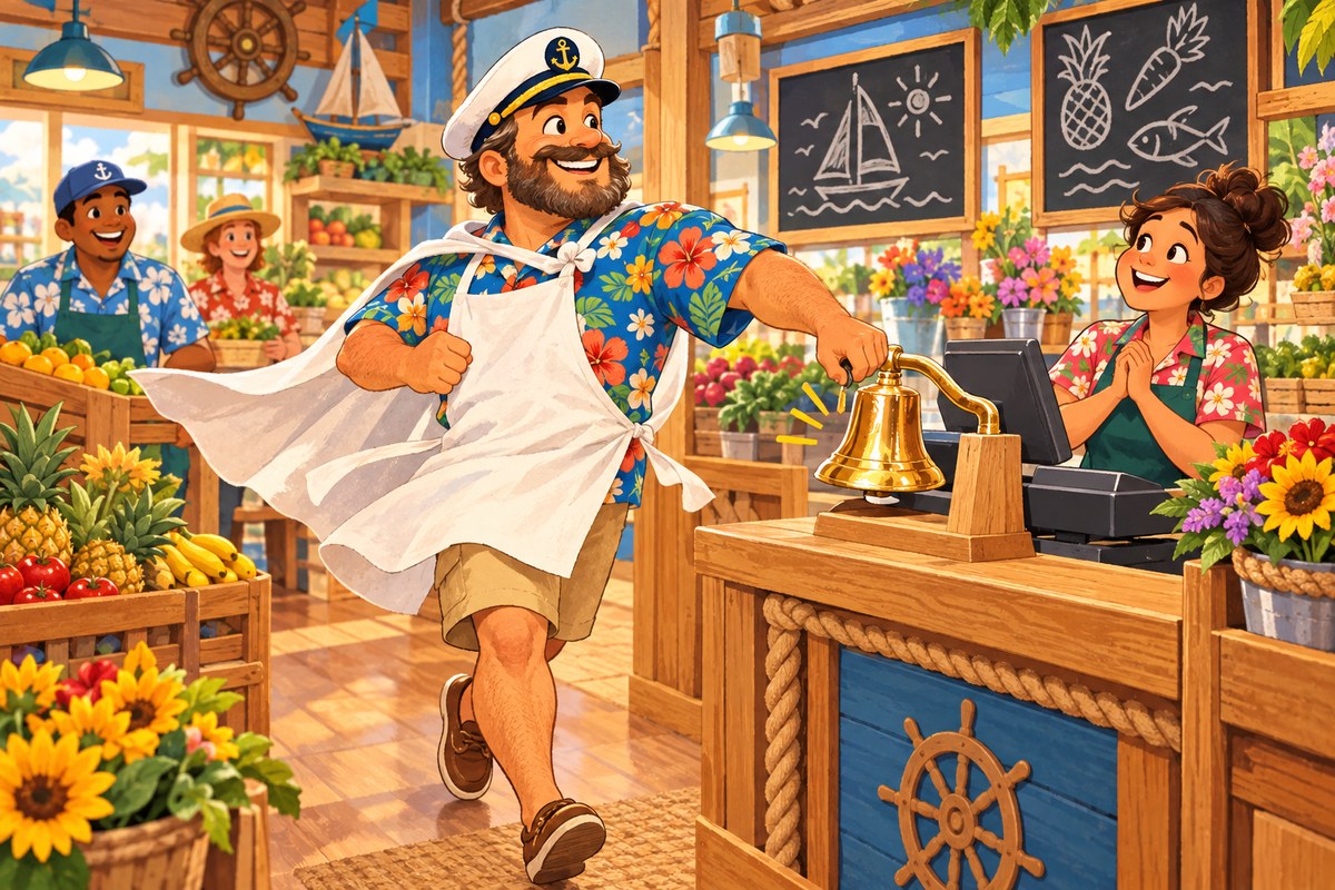 Three bell rings call a manager to the register