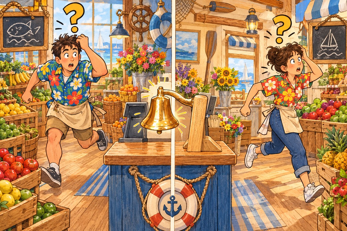 Four bells can mean something different at another store