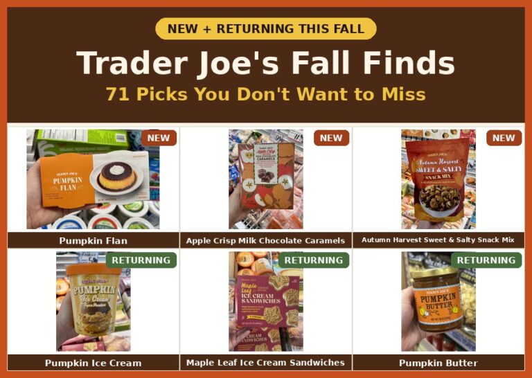 Trader Joe’s Fall Finds You Don’t Want to Miss This September