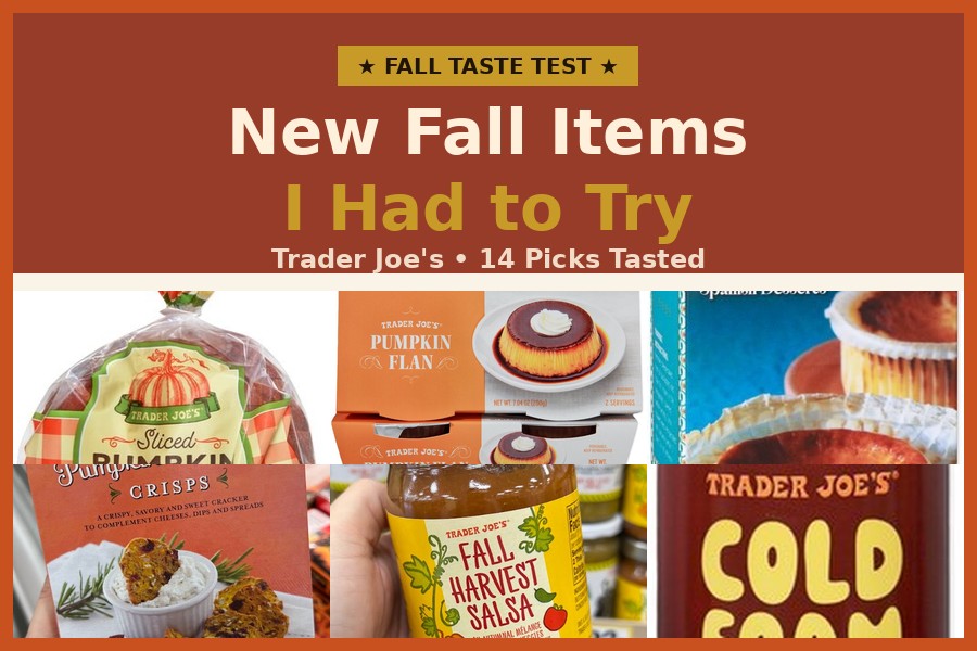 Trader Joe's Fall Taste Test hero