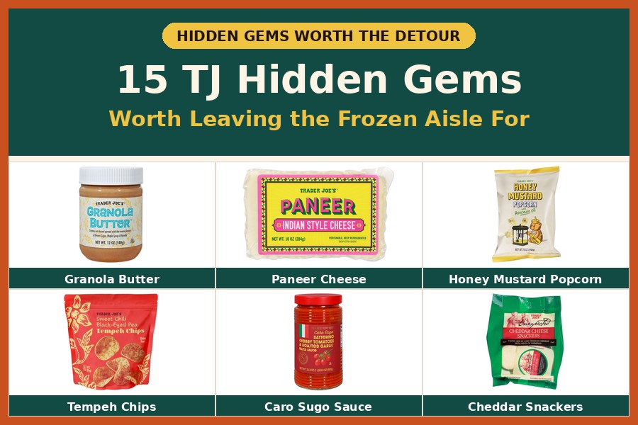 15 Trader Joe's Hidden Gems Worth Leaving the Frozen Aisle For
