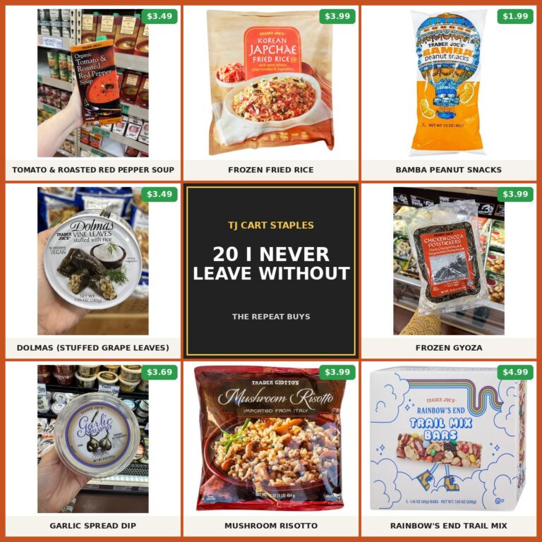 Things I Never Leave Trader Joe’s Without