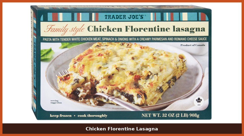 Trader Joe's Chicken Florentine Lasagna