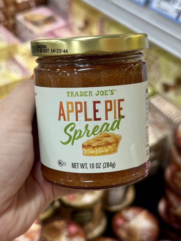 Trader Joe’s Apple Pie Spread for fall 2026