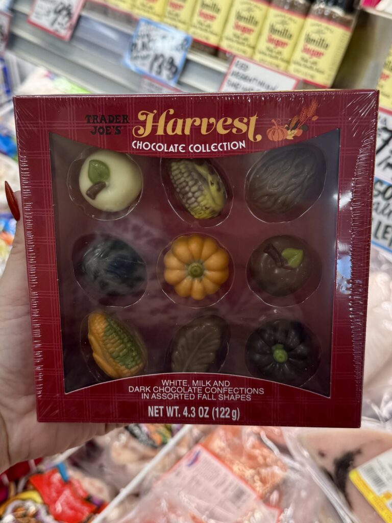 Trader Joe’s Harvest Chocolate Collection for fall 2026