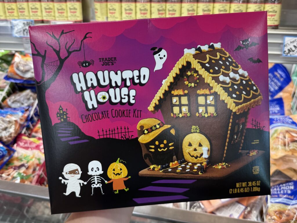 Trader Joe’s Haunted House Chocolate Cookie Kit for fall 2026