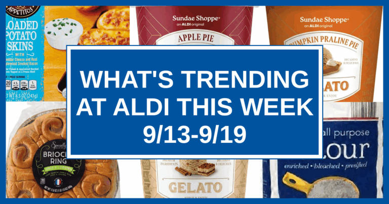 What’s Trending at Aldi This Week (9/13-9/19)